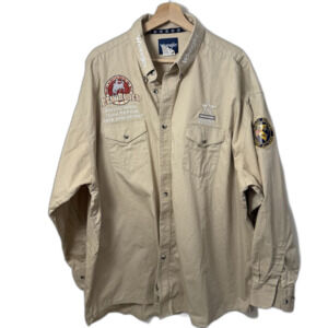 Wrangler Shirt Reno Rodeo Embroidered Contestant Cowboy Logo Competition Roping